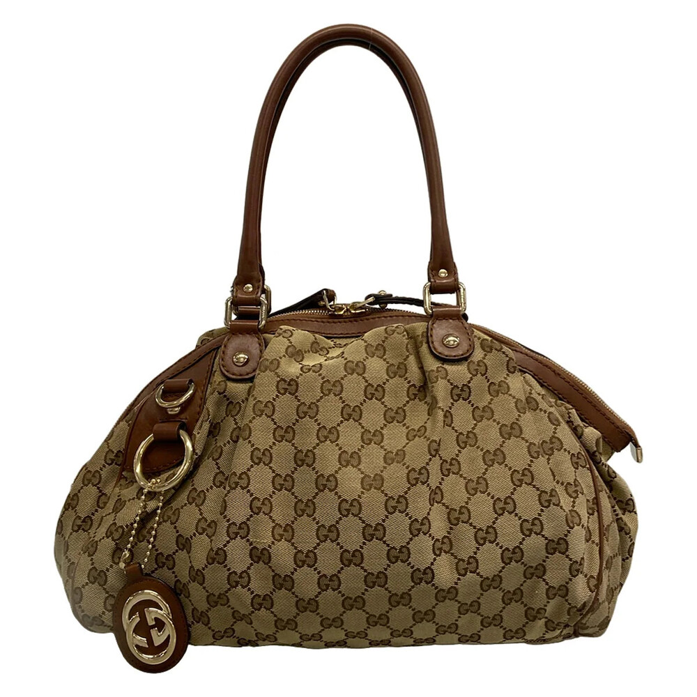 Gucci Gg/Sukey Beige Dark Brown #333012G10B